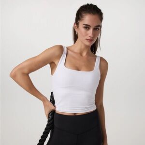 NWT Vuori All The Form Tank white